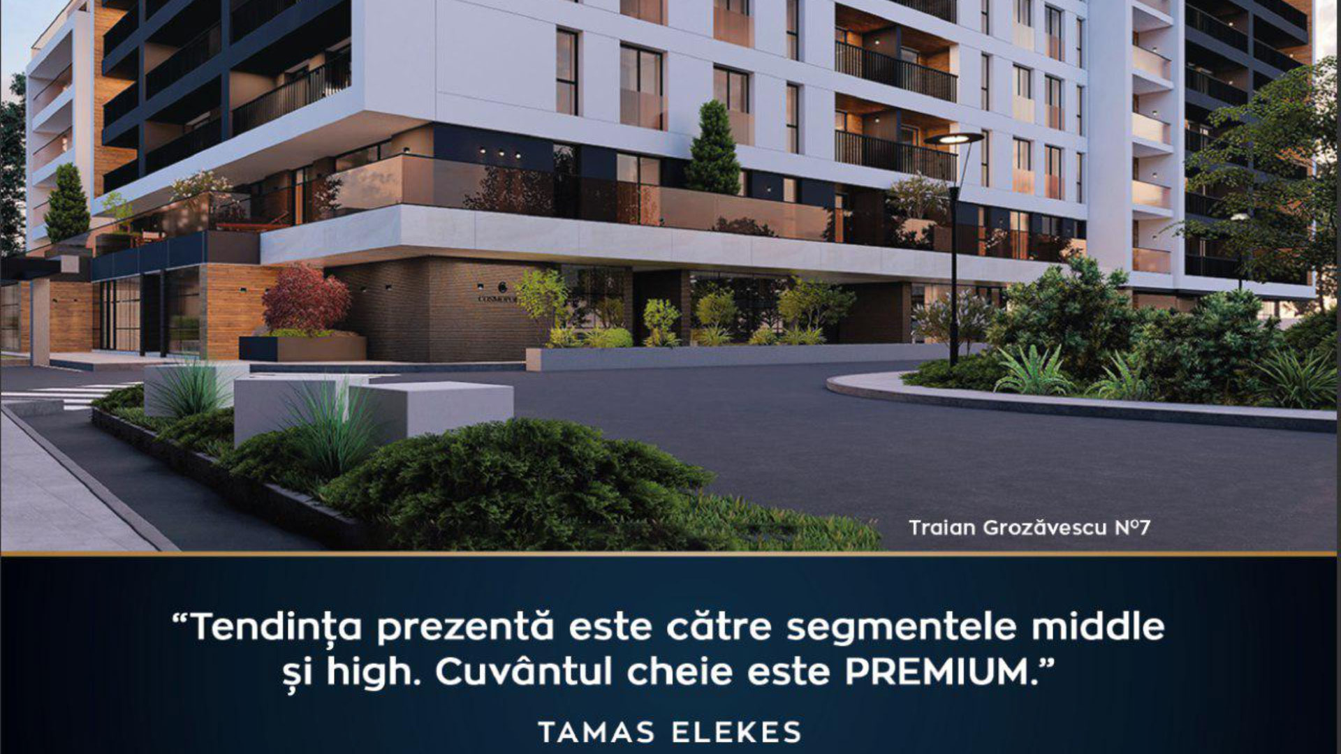 Tamas Elekes, CEO, Cosmopolit: „Tendința prezentă este către segmentele middle și high. Cuvântul-cheie este PREMIUM”